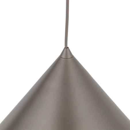 Lampa wisząca Cono New TK Lighting | Brązowy stożek metalowy
