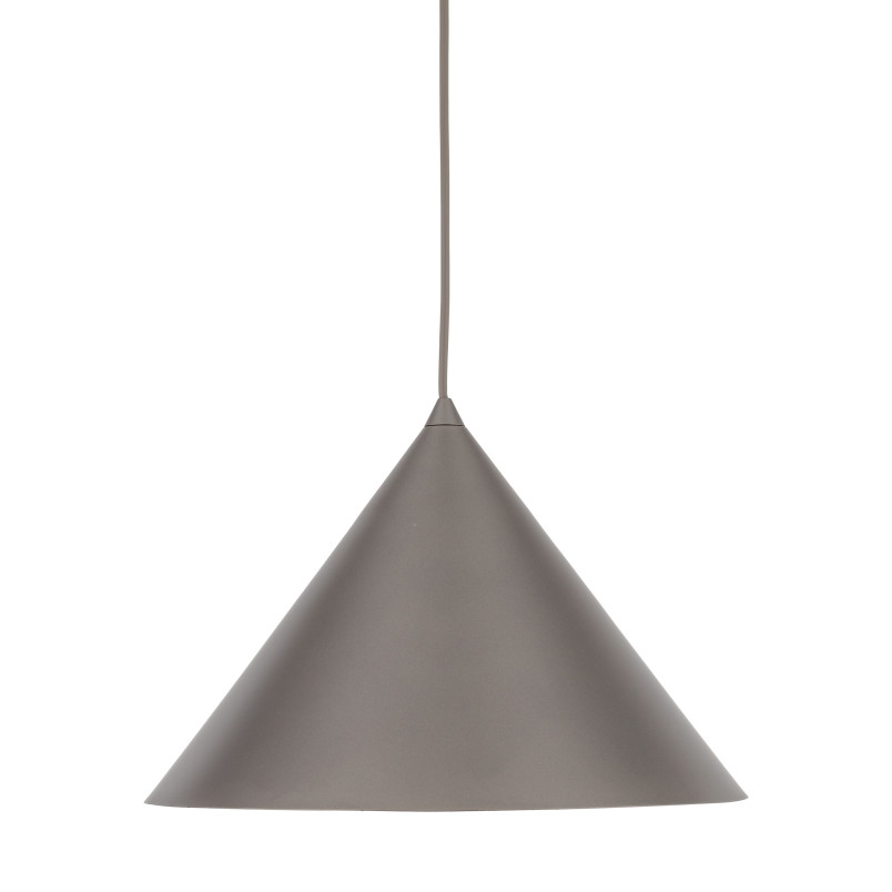 Lampa wisząca Cono New TK Lighting | Brązowy stożek metalowy