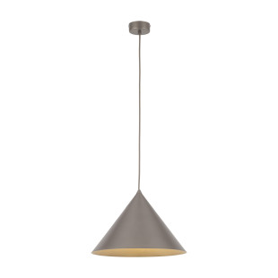 Lampa wisząca Cono New TK Lighting | Brązowy stożek metalowy