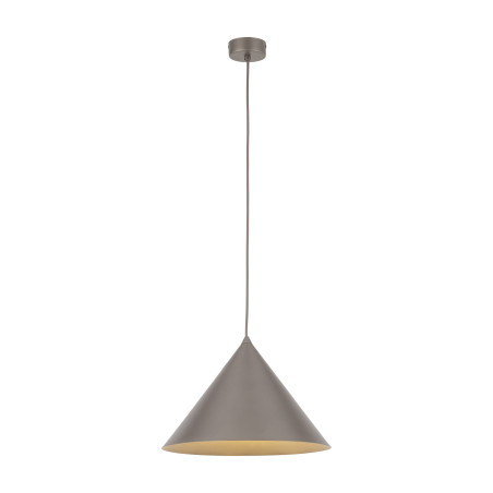 Lampa wisząca Cono New TK Lighting | Brązowy stożek metalowy