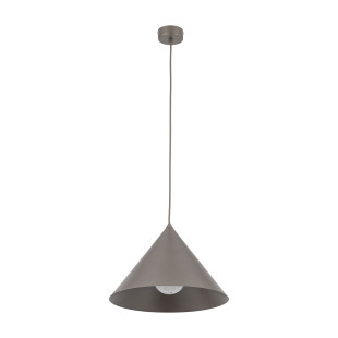 Lampa wisząca Cono New TK Lighting | Brązowy stożek metalowy