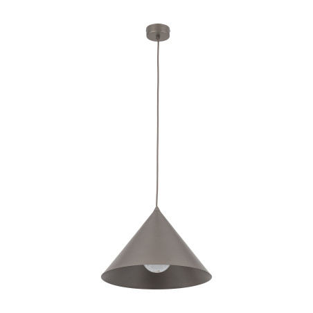 Lampa wisząca Cono New TK Lighting | Brązowy stożek metalowy