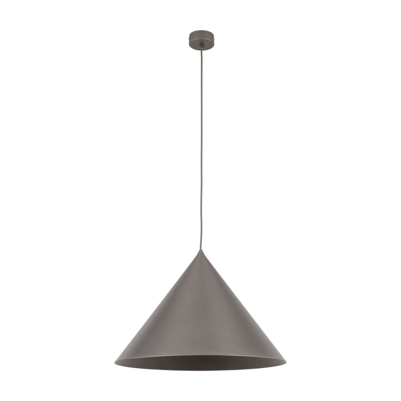 Lampa wisząca Cono New 50cm - Brązowa, Metalowa | TK Lighting