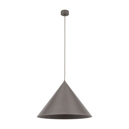 Lampa wisząca Cono New 50cm - Brązowa, Metalowa | TK Lighting