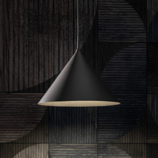 Lampa wisząca Cono New 50cm - Brązowa, Metalowa | TK Lighting