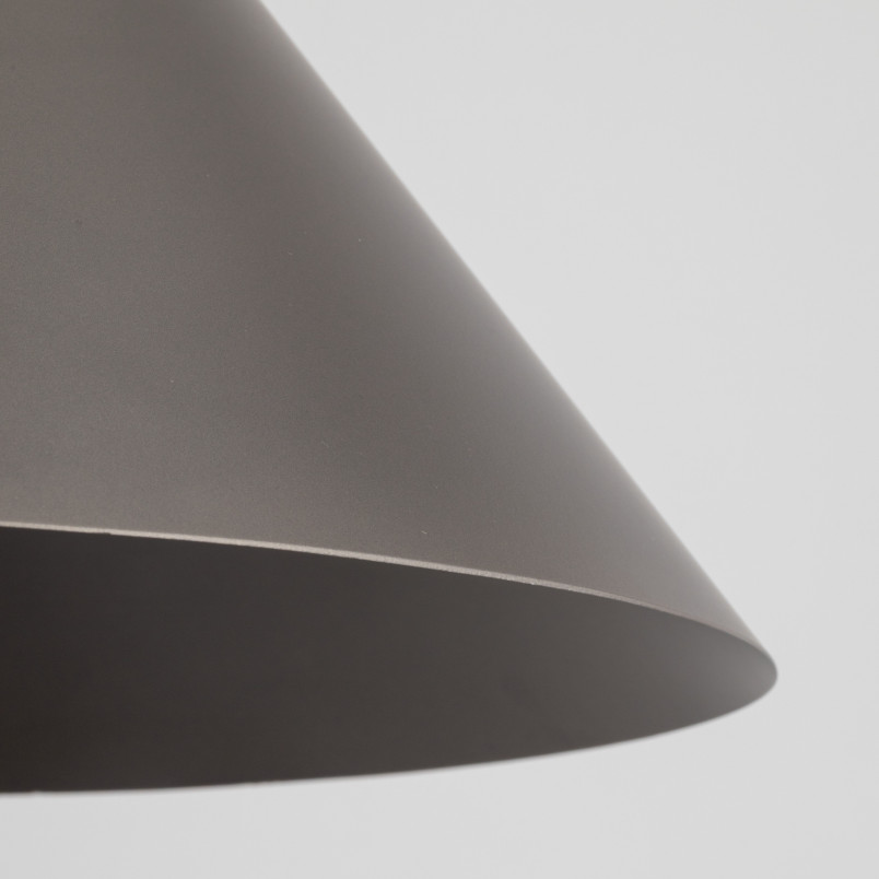 Lampa wisząca Cono New 50cm - Brązowa, Metalowa | TK Lighting