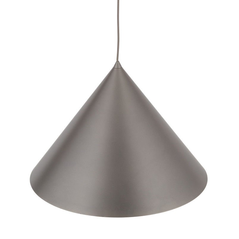 Lampa wisząca Cono New 50cm - Brązowa, Metalowa | TK Lighting