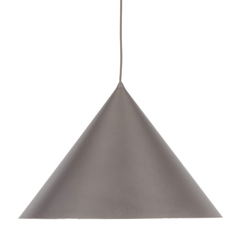 Lampa wisząca Cono New 50cm - Brązowa, Metalowa | TK Lighting
