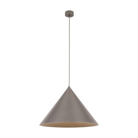 Lampa wisząca Cono New 50cm - Brązowa, Metalowa | TK Lighting