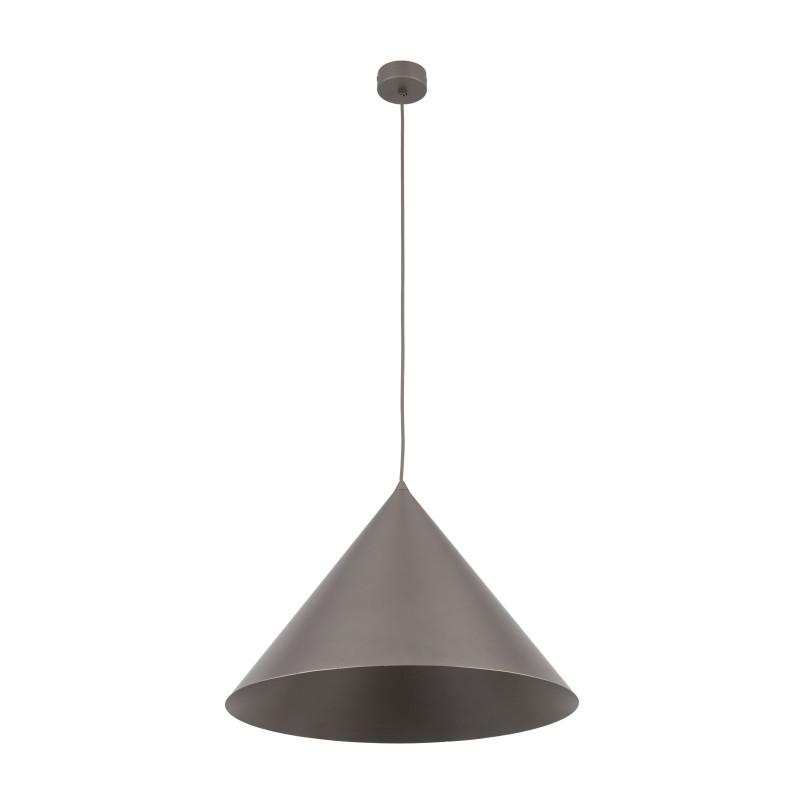 Lampa wisząca Cono New 50cm - Brązowa, Metalowa | TK Lighting