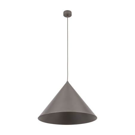 Lampa wisząca Cono New 50cm - Brązowa, Metalowa | TK Lighting