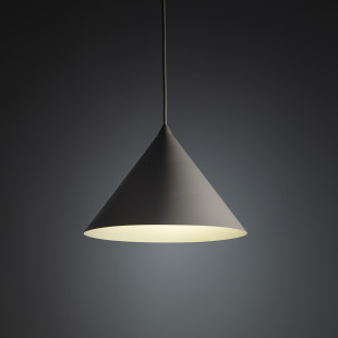 Lampa wisząca Cono TK Lighting | Stożek metalowy, kaszmirowa