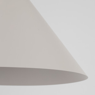 Lampa wisząca Cono TK Lighting | Stożek metalowy, kaszmirowa