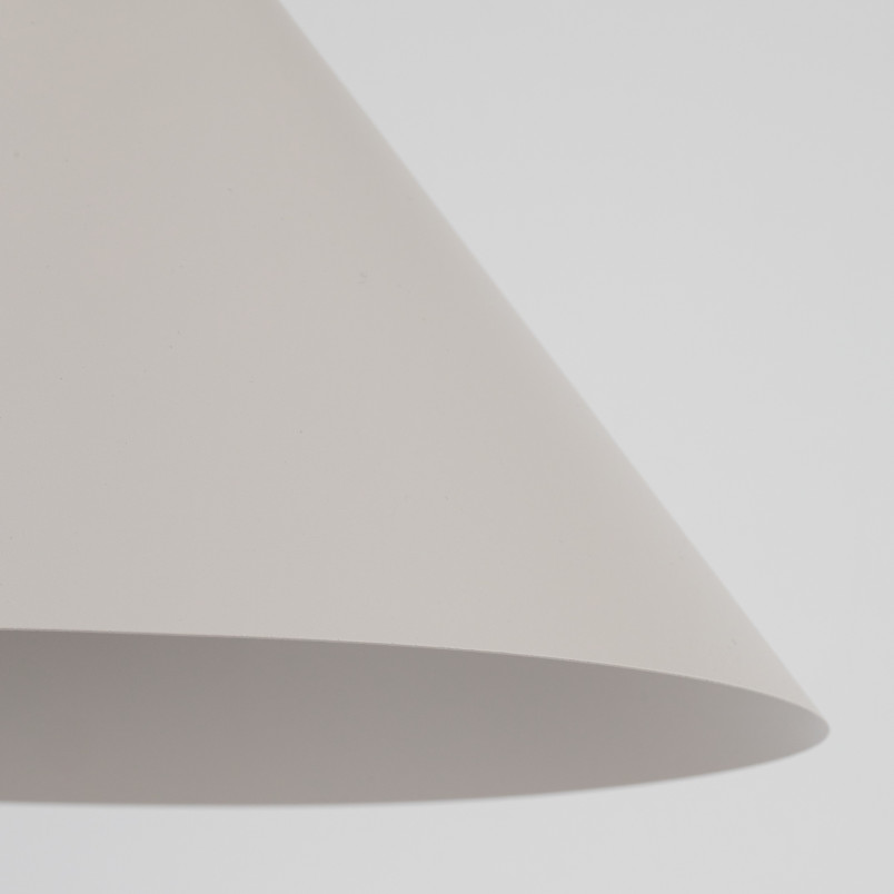 Lampa wisząca Cono TK Lighting | Stożek metalowy, kaszmirowa