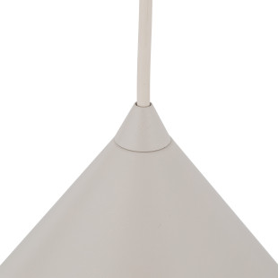 Lampa wisząca Cono TK Lighting | Stożek metalowy, kaszmirowa