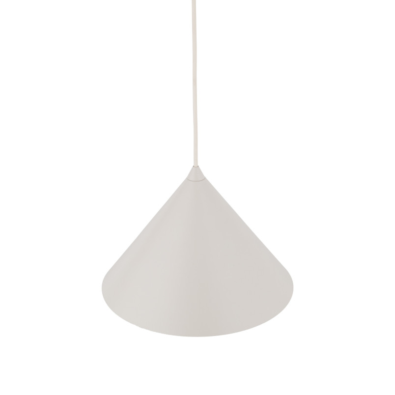 Lampa wisząca Cono TK Lighting | Stożek metalowy, kaszmirowa