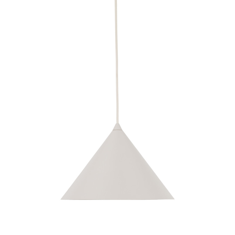 Lampa wisząca Cono TK Lighting | Stożek metalowy, kaszmirowa