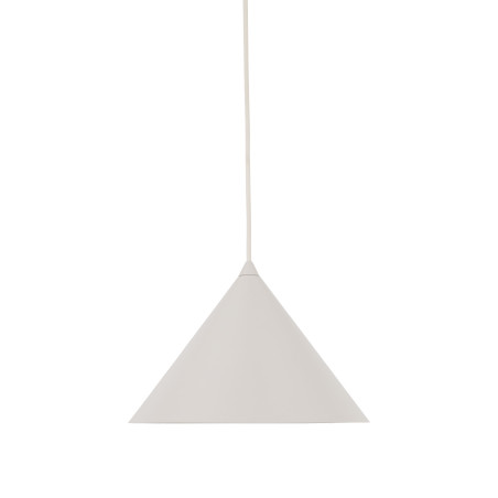 Lampa wisząca Cono TK Lighting | Stożek metalowy, kaszmirowa