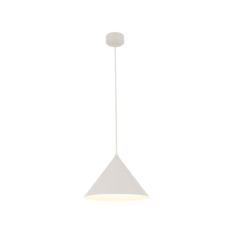Lampa wisząca Cono TK Lighting | Stożek metalowy, kaszmirowa