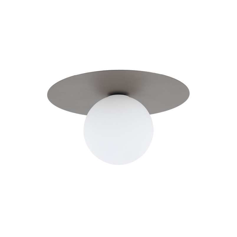 Kinkiet Pixi New - szkło białe/brąz | TK Lighting