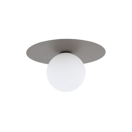 Kinkiet Pixi New - szkło białe/brąz | TK Lighting