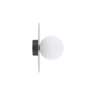 Kinkiet Pixi New - szkło białe/brąz | TK Lighting