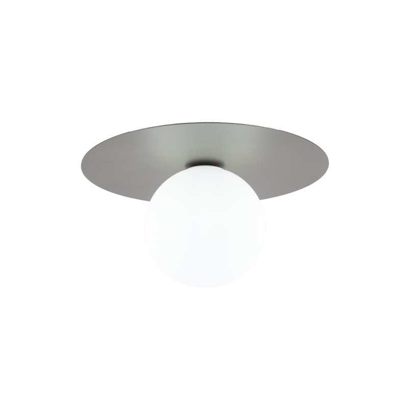 Kinkiet Pixi New - szkło białe/brąz | TK Lighting