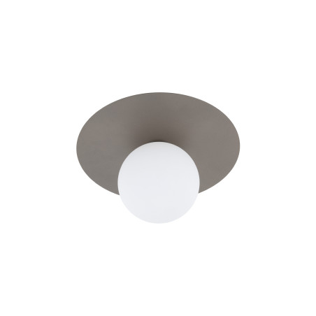 Kinkiet Pixi New - szkło białe/brąz | TK Lighting
