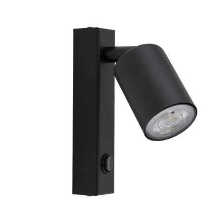 Kinkiet Nex czarny TK Lighting - Reflektor z włącznikiem