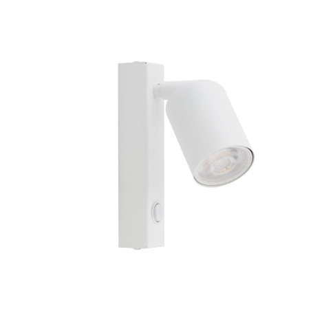 Kinkiet Nex biały TK Lighting - Reflektorek z włącznikiem