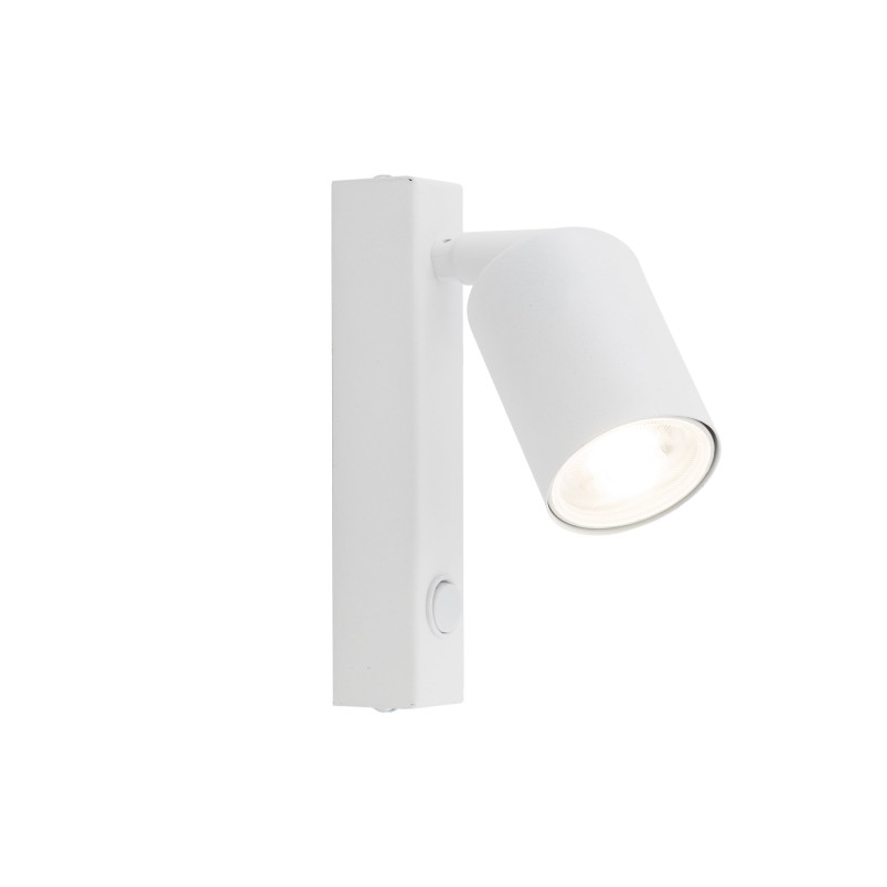 Kinkiet Nex biały TK Lighting - Reflektorek z włącznikiem