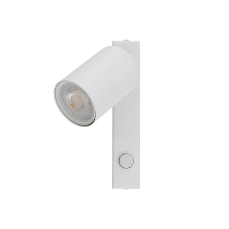 Kinkiet Nex biały TK Lighting - Reflektorek z włącznikiem