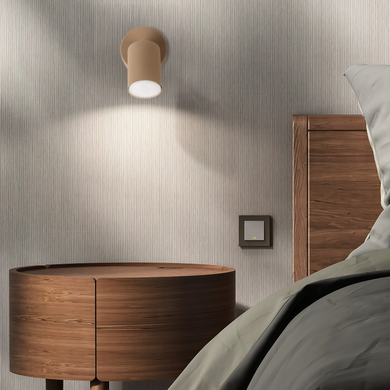 Reflektor Nex Sabia Beżowy TK Lighting | Oświetlenie 1-punktowe