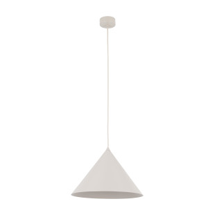 Lampa wisząca Cono TK Lighting | Metalowy stożek, kaszmirowy