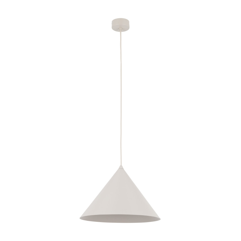 Lampa wisząca Cono TK Lighting | Metalowy stożek, kaszmirowy