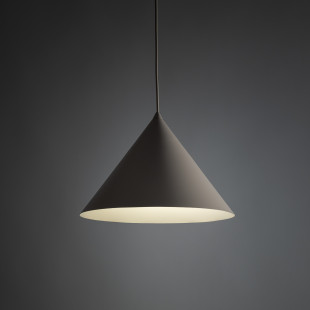 Lampa wisząca Cono TK Lighting | Metalowy stożek, kaszmirowy
