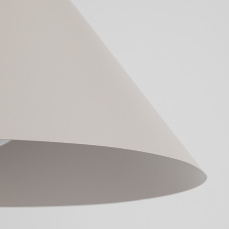 Lampa wisząca Cono TK Lighting | Metalowy stożek, kaszmirowy
