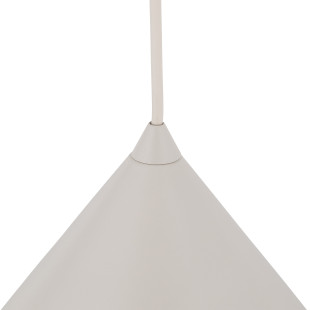 Lampa wisząca Cono TK Lighting | Metalowy stożek, kaszmirowy