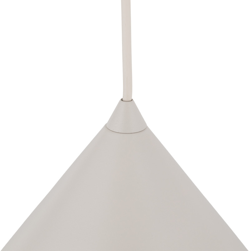 Lampa wisząca Cono TK Lighting | Metalowy stożek, kaszmirowy