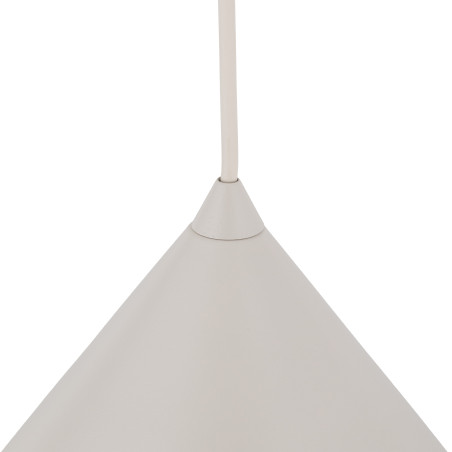 Lampa wisząca Cono TK Lighting | Metalowy stożek, kaszmirowy