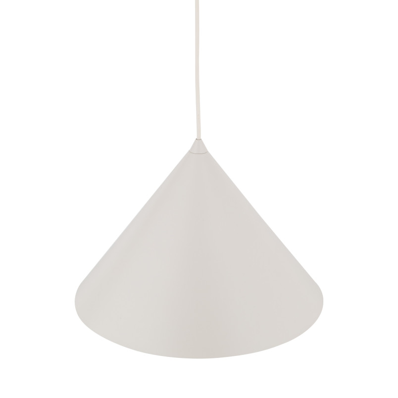 Lampa wisząca Cono TK Lighting | Metalowy stożek, kaszmirowy