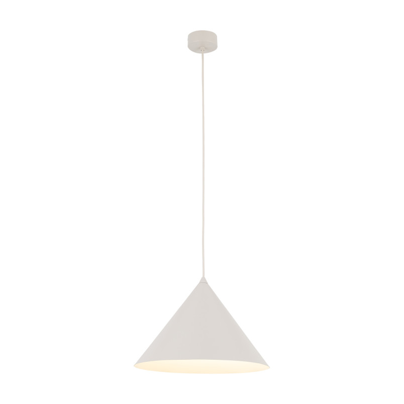Lampa wisząca Cono TK Lighting | Metalowy stożek, kaszmirowy