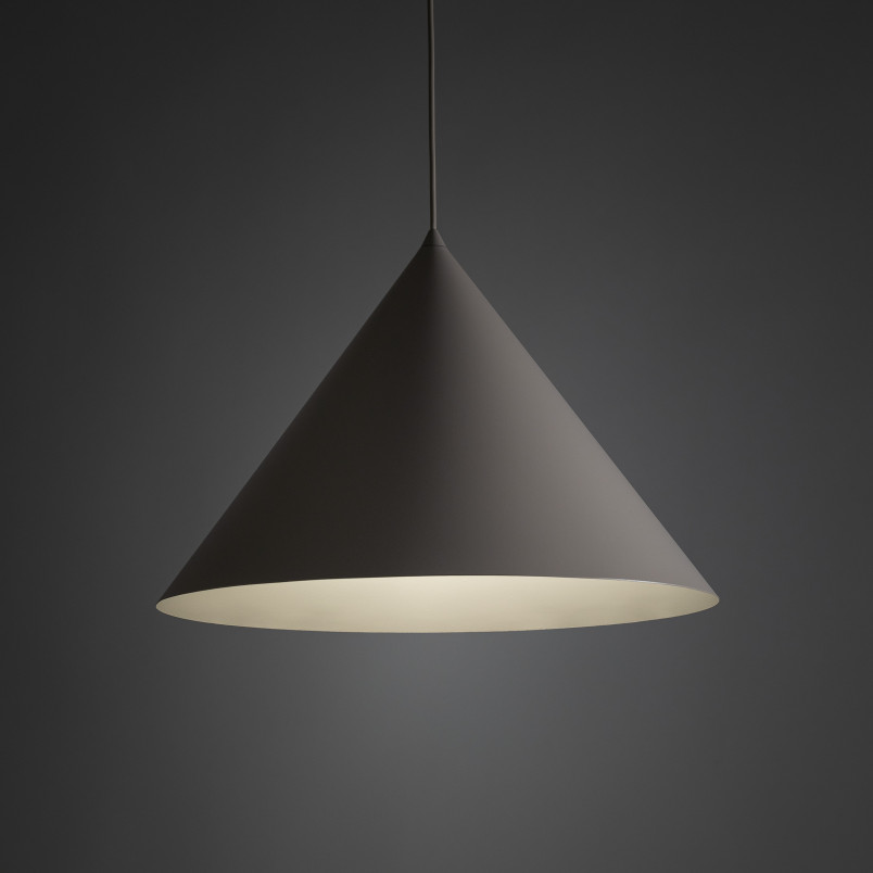 Lampa wisząca Cono 50cm TK Lighting | Elegancki stożek metalowy