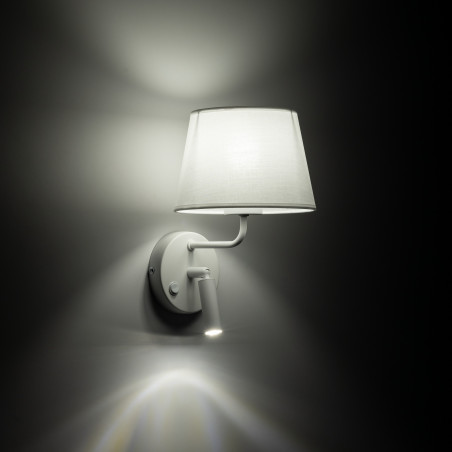 Kinkiet Maja biały TK Lighting - lampka do czytania