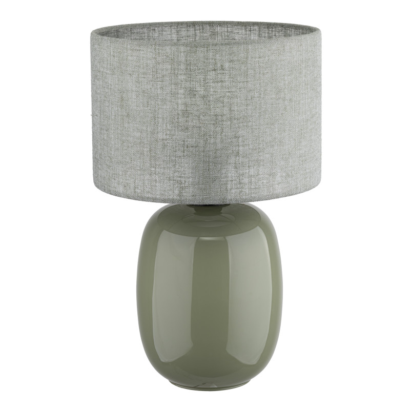 Lampa stołowa szklana Melody | TK Lighting - Oliwkowa