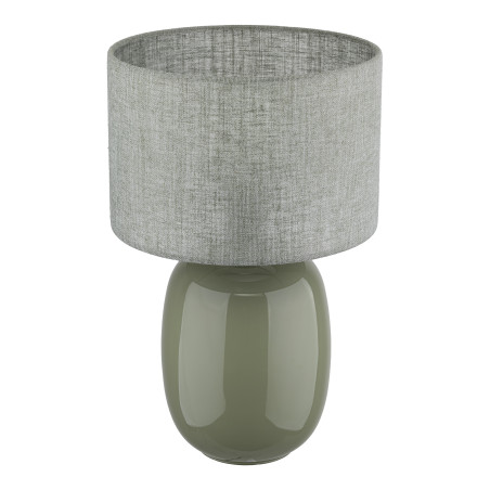 Lampa stołowa szklana Melody | TK Lighting - Oliwkowa