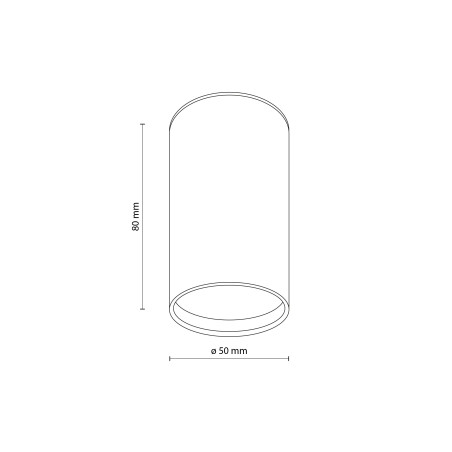 Lampa Spot Tuba Beżowa TK Lighting | Nowoczesne Oświetlenie