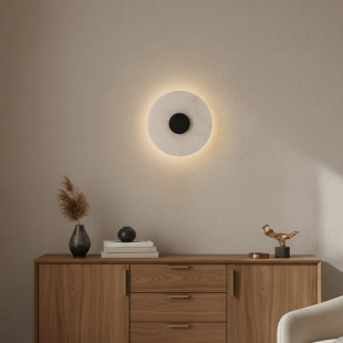 Kinkiet Marmurowy Dalina LED Yaskr | Elegancki Design