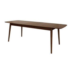 Stół rozkładany Actona Montreux | Fornirowany, orzech, 180-219x90cm
