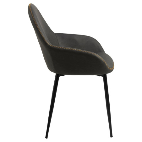 Krzesło Candis Dove Actona - Elegancki design w szarym kolorze